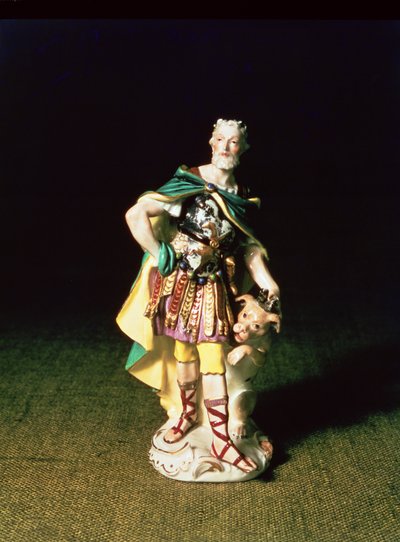 Meissen Figure of Julius Caesar from the Series 